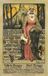 VARIOUS ARTISTS. [FRENCH POSTERS.] Group of 4 posters. Circa 1890s - 1920s. Sizes vary.
